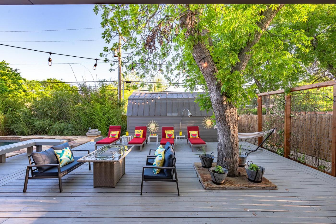 Serene Pool & Firepit In Stunning Home By Airport San Antonio Exteriör bild
