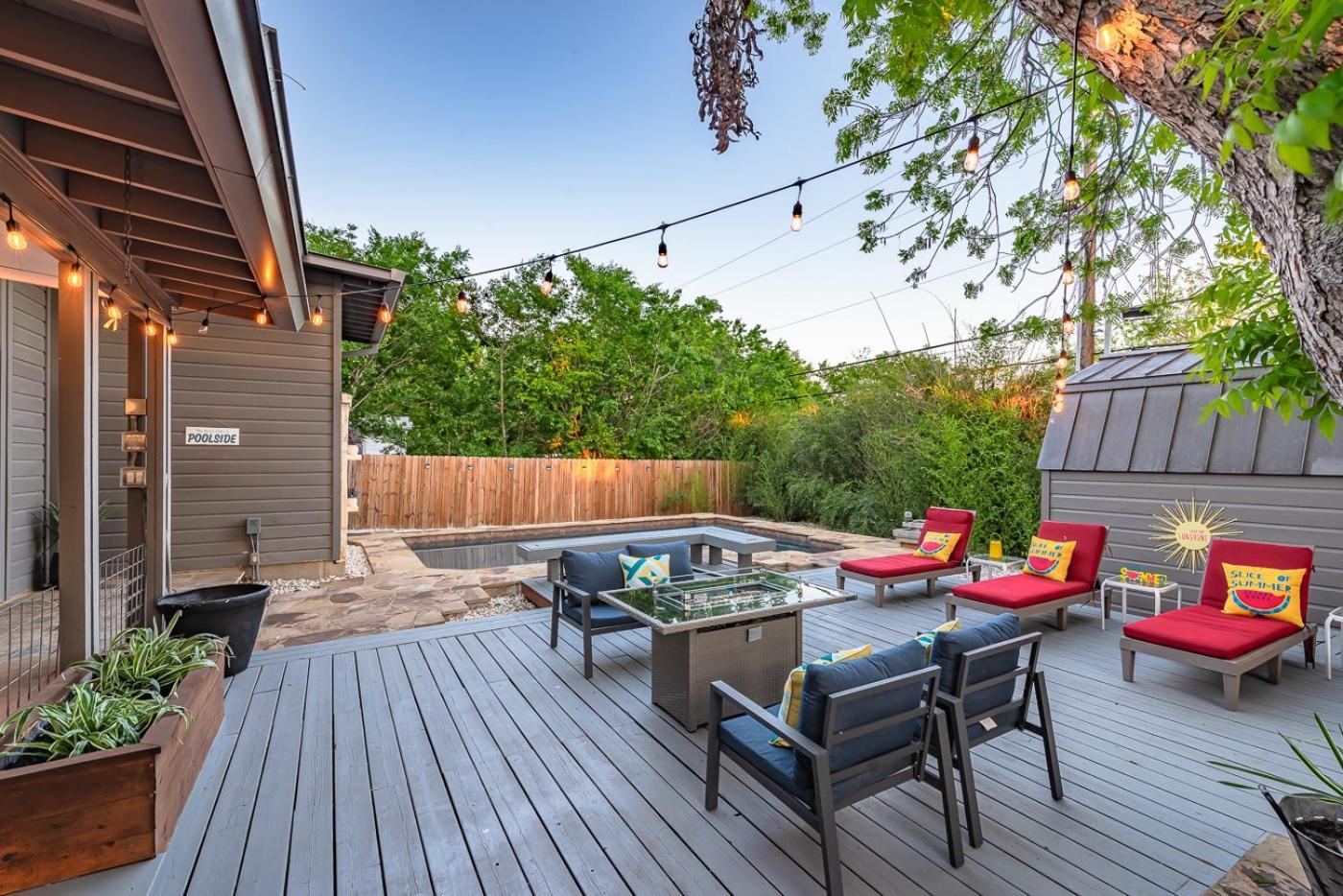 Serene Pool & Firepit In Stunning Home By Airport San Antonio Exteriör bild