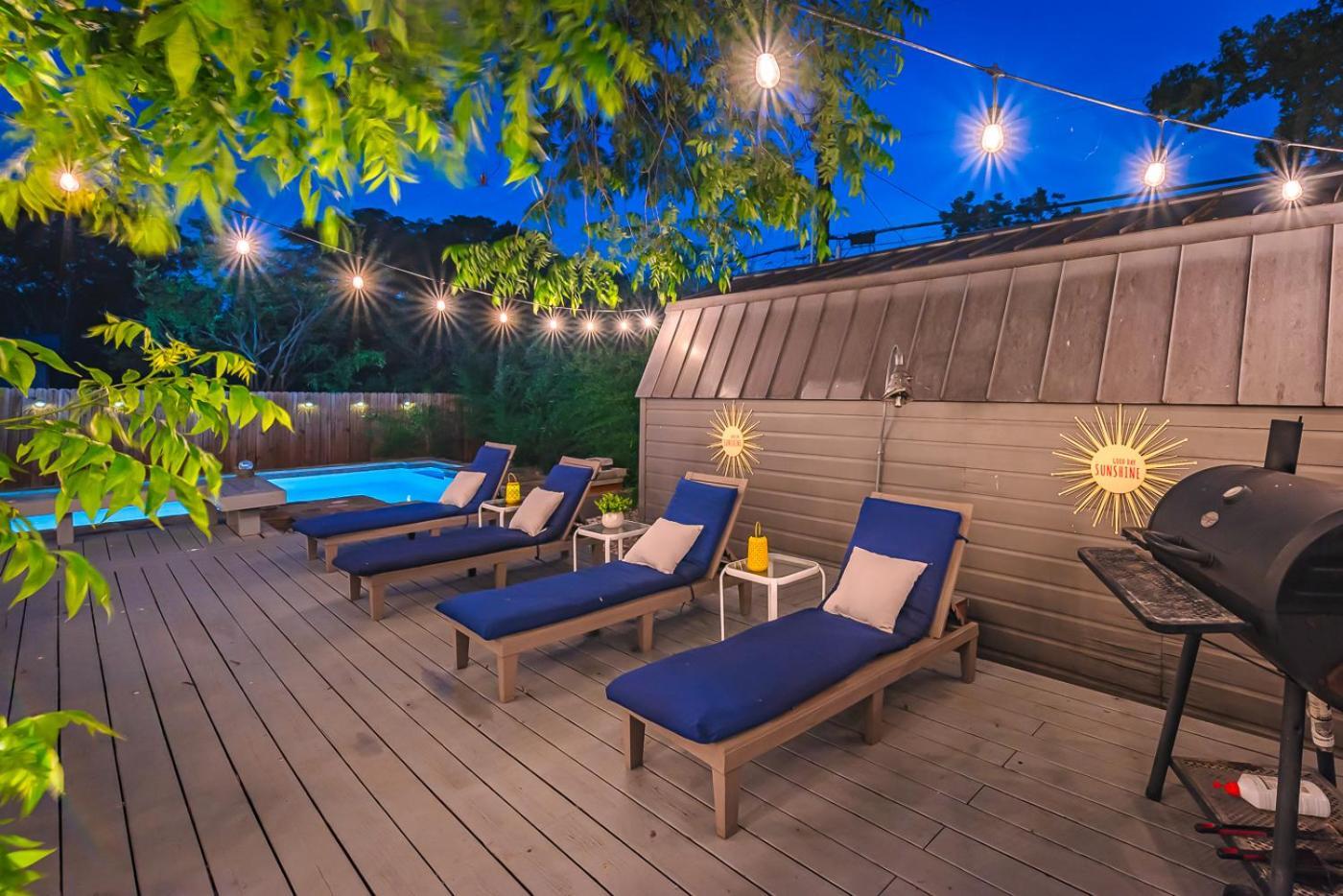 Serene Pool & Firepit In Stunning Home By Airport San Antonio Exteriör bild